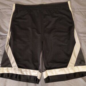 Energy Zone Black/White/Gray Basketball Shorts